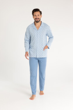 PÁNSKE PYŽAMO 486 BIG J/25 Modrá 2XL