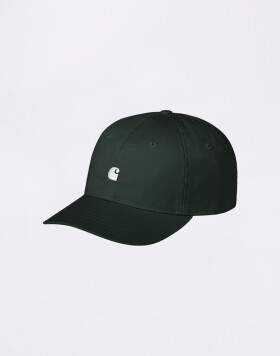 Carhartt WIP Madison Logo Cap Dark Scarab/White