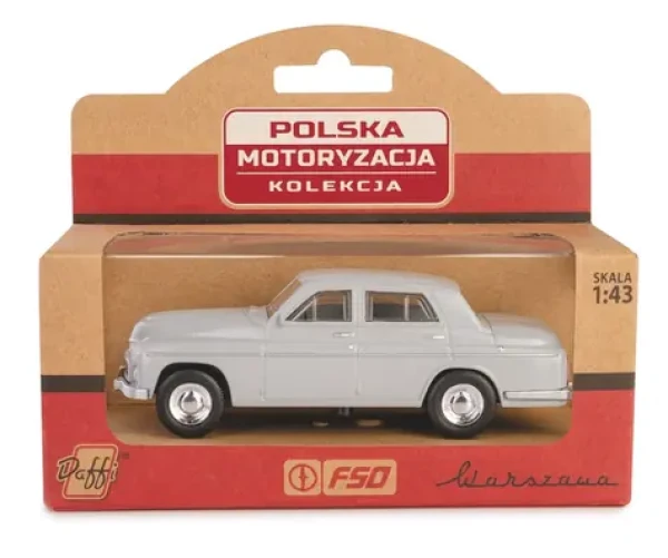 Daffi vozidlo PRL Warszawa 223 sivá