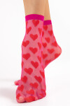 Fiore Beso 20 DEN G1181 farba: červená/magenta UNI