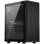 Endorfy Ventum 200 Air čierna / Mid tower / ATX / 4x 120mm / 2x USB 3.0 / mesh panel / priehľadná bočnica / bez zdroja (EY2A002)