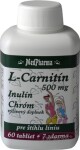 MEDPHARMA L-carnitín 500 mg + inulín + chróm 60 + 7 tabliet ZADARMO