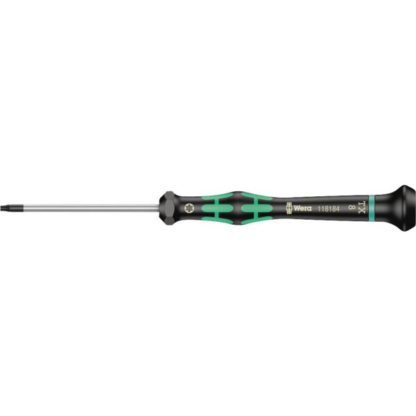 Wera 2067 pre elektroniku a jemnú mechaniku skrutkovač Torx Veľkosť skrutkovača T 8 Dĺžka drieku: 60 mm; 05118184001