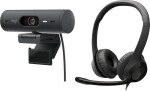 Logitech Brio 500 Graphite (960-001422) + H390 (981-000406)
