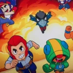 Cinereplicas Podložka pod myš Brawl Stars Ready to Brawl / Herné / Protišmyková (CR2543EPM)