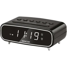 Sencor SRC 2600 B čierna / Rádiobudík / FM (8590669378128)