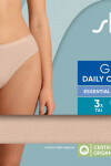 NOHAVIČKY SLOGGI GO DAILY COTTON TAI 3P Béžová XXL