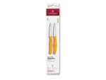 VICTORINOX Swiss Classic Kuchynský nôž 8 cm set 2 ks žltá / špicaté rovné ostrie (6.7608.2C1)
