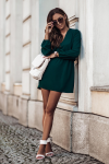 Dámske šaty Malvina 288 - Ivon 40 tmavě zelená