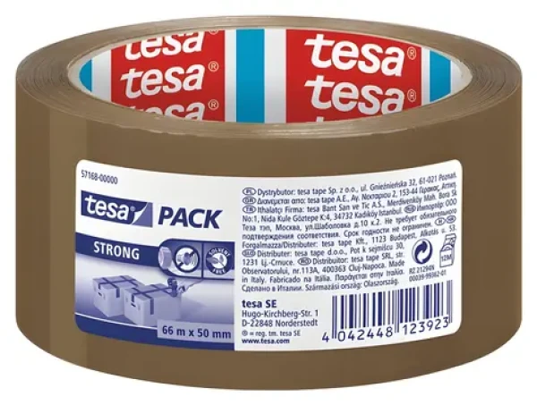 Tesa Strong hnedá / Baliaca páska / 50 mm / 66 m (57168-00000-11)