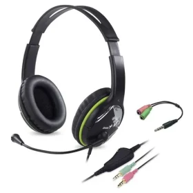 Genius headset HS-400A / 2x 3.5 jack + redukcia na single jack (31710031400)