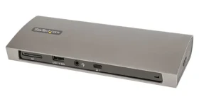StarTech Thunderbolt 4 Dock 96W / Dokovacia stanica / 3x Thunderbolt 4 / 3x USB-A 3.2 Gen2 / RJ-45 / čítačka kariet (TB4CDOCKUE)
