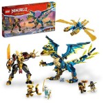 LEGO® NINJAGO® 71796 Živelný drak proti robotovi cisárovnej