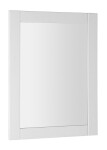 AQUALINE - FAVOLO zrkadlo v ráme 60x80cm, biela mat FV060