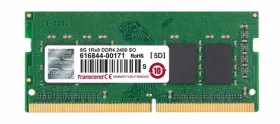 Transcend 8GB (1x8GB) 2400MHz / SODIMM / DDR4 / CL17 / 1.2V / 1Rx8 (TS1GSH64V4B)