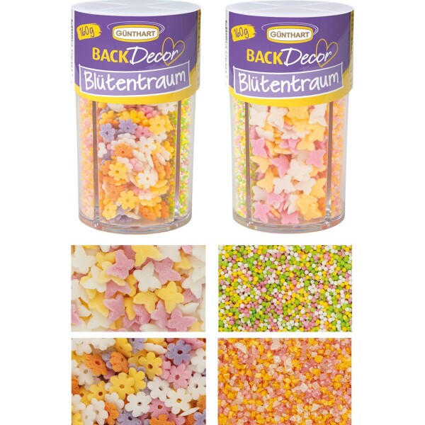 Cukrová dekorace kvietkový sen 160g - Gunthart - Gunthart