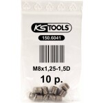 KS Tools 150.6041 Závitová vložka M8x1,25, 10,8 mm, balenie 10 ks; 150.6041