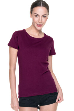 Dámske tričko 22160-3XL vínový 3xl