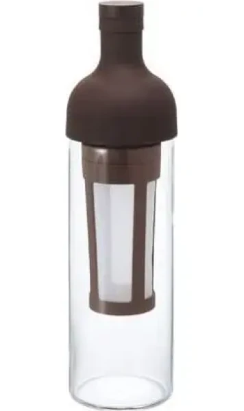 Hario Fľaša so sitkom hnedá / Fľaša na vodu / filtračná / 750 ml (FIC-70-CBR)