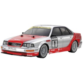 Tamiya TT-02 RC Audi V8 1992 Tourenwagen (TT-02) komutátorový 1:10 RC model auta elektrický cestovné auto 4WD (4x4) BS; 58699