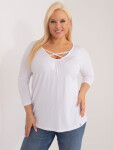 Blúzka RV BZ 6329.43P biela – FPrice XL