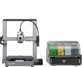 Creality Hi Combo / 3D tlačiareň + CFS Kit / ABS + PETG / vrstva 0.1-0.35mm / rýchlosť 500mm/s / dot. Displej / Wi-Fi (1001010498)