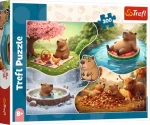 Trefl Puzzle Štyri ročné obdobia s kapybarami