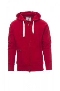 Pracovná mikina Payper Dallas + Farba: Červená, Veľkosť: XL (000021000103000XL)