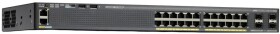 Cisco Cisco Catalyst WS-C2960X-24PSL-RF, 24xGbE + 4x1G SFP, LANBase FeatSet, 370W AC, 1RU, max.12x PoE+ or 24x PoE, stackable, REFURBISHED