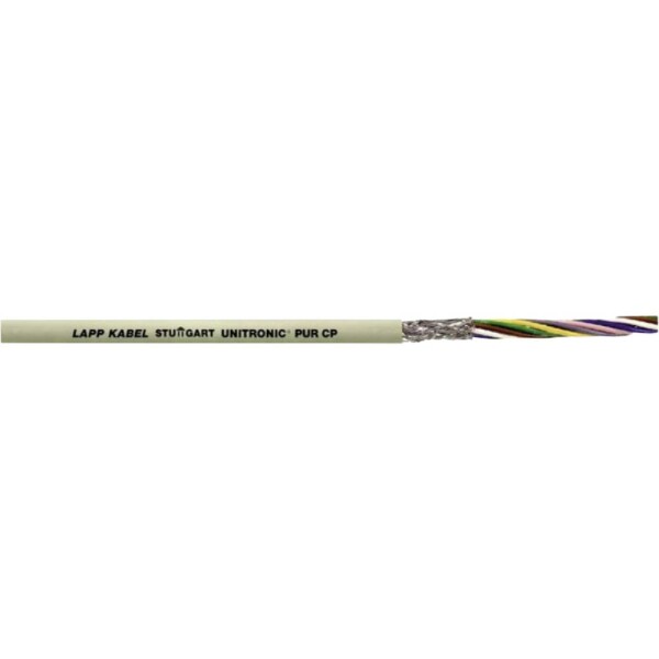 LAPP 32850/1000 dátový kábel UNITRONIC® PUR CP (TP) 2 x 2 x 0.25 mm² sivá 1000 m; 32850/1000