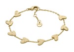 Skagen Pozlátený srdiečkový náramok Anja Hearts SKJ5010710