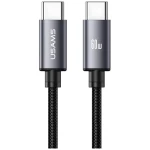 USAMS U91 Tarnish / Dátový kábel / USB-C (M) - USB-C (M) / 60 W PD / 1 m (SJ769USB01)