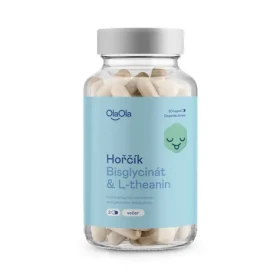 OlaOla Horčík Bisglycinát L-theanín na noc / 90 kapsúl (110040)