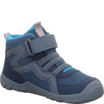 Chlapčenská celoročná barefoot obuv Superfit TRACE GTX Blue/Turquoise 1-006034-8020 - 28