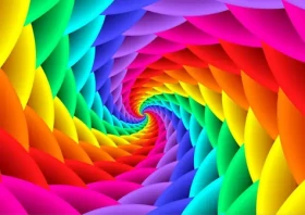 ENJOY Puzzle Gradient: Dúhový vír