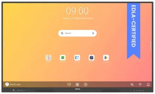75" BenQ RE7504A / Interaktívny panel / 4K UHD / 8GB RAM / 64GB ROM / Android 14 / 40 dotykových bodov (9H.FANTK.DE4)