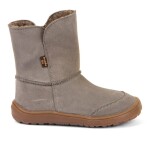 Detské zimné barefoot topánky TEX SUEDE Gray G3160250-3 - 41