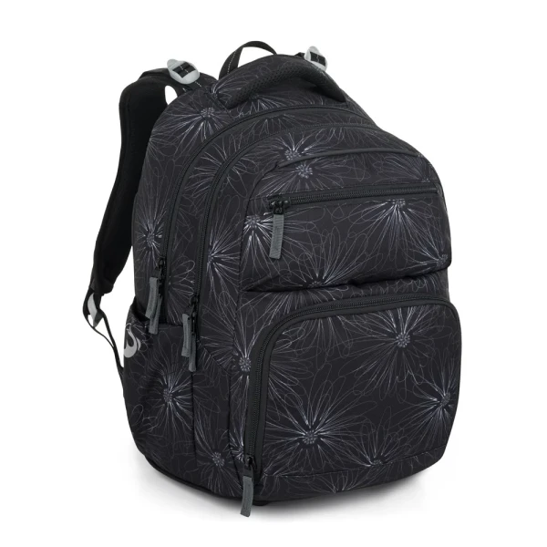Bagmaster ZIPSTER 25 A školní batoh – černý Černá 30 l 230346