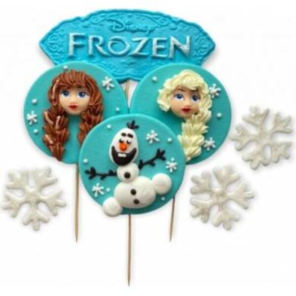 Cukrová figurka Frozen zápich do torty - I LOVE CAKES - I LOVE CAKES