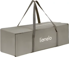 Lionelo Postieľka cestovná Mila 2v1 Beige Taupe / Skladacia / Hmotnosť 7,8 kg / Matrac 4 cm (LO-MILA BEIGE TAUPE)