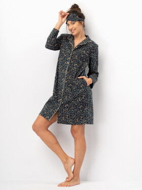 Kľúč LND 706 B25 long/r S-XL dámska košeľa bez gombíkov tmavě modrá XL