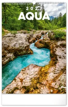 NOTIQUE Nástenný kalendár Voda 2027, 33 x 46 cm (PGN-36377-L)