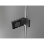 MEXEN/S - Lunar-F L sprchový kút skladacie dvere ľavá 95 x 70, transparent, grafit metal 836L-095-070-95-00-L