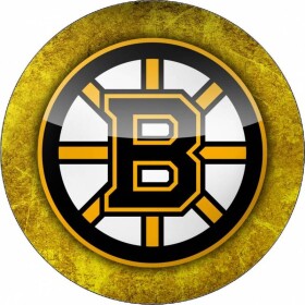 Jedlý papier Boston Bruins logo 19,5 cm - Pictu Hap - Pictu Hap