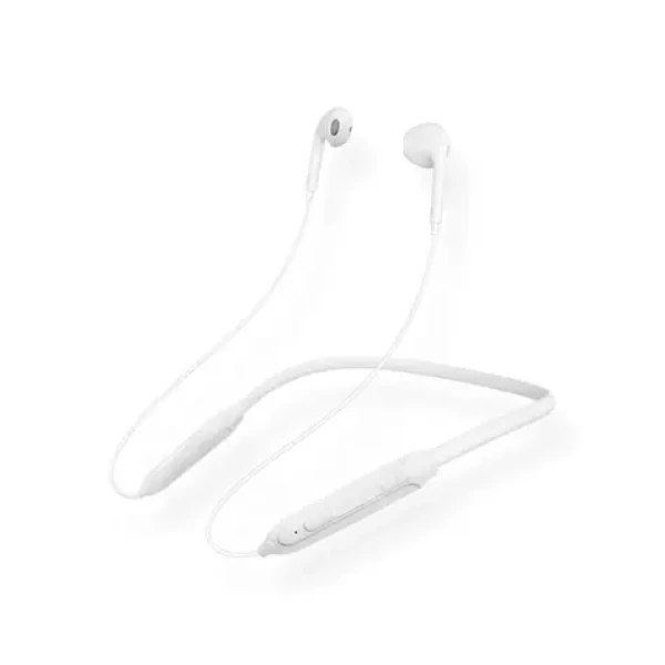 Dudao U5B / Bezdrôtové slúchadlá s magnetickým prísavným uchom / Bluetooth / biela (69864)