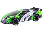 Mamido Športové RC auto 1:10 25 km/h so svetlami zelené
