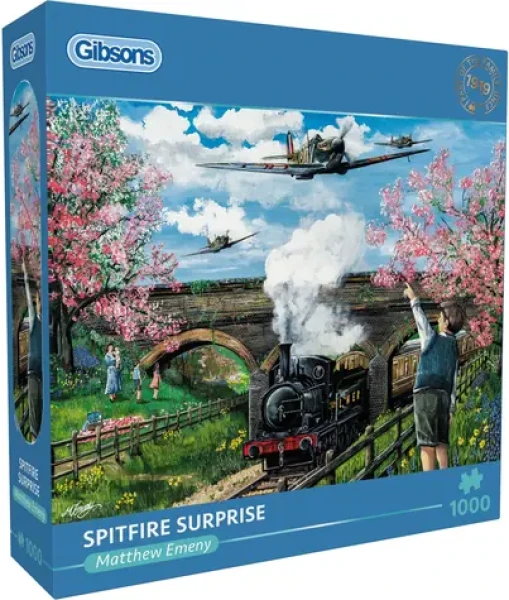 GIBSONS Puzzle Spitfire prekvapenie