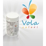Cukrové vločky, biele 9 mm 40 g - - Vola colori - Vola colori