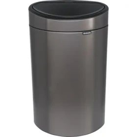 Brabantia Touch Bin New Odpadkový kôš na triedený odpad 23 + 10 L tmavo strieborná / 43.5 x 72.5 x 30.5 cm (117907)