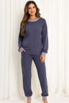 DÁMSKE PYŽAMO 718 J/25 tmavě modrá XL